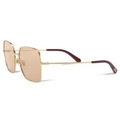 Dolce & Gabbana - Slim Sunglasses - Gold - Dolce & Gabbana Eyewear - Avvenice