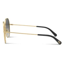 Dolce & Gabbana - Slim Sunglasses - Gold Black - Dolce & Gabbana Eyewear - Avvenice