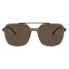 Dolce & Gabbana - Slim Sunglasses - Brown - Dolce & Gabbana Eyewear - Avvenice
