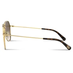 Dolce & Gabbana - Slim Sunglasses - Gold Brown - Dolce & Gabbana Eyewear - Avvenice