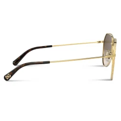 Dolce & Gabbana - Slim Sunglasses - Gold Brown - Dolce & Gabbana Eyewear - Avvenice