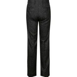 Dolce & Gabbana - Smoky Black Wool Trousers - Dolce & Gabbana Exclusive Luxury Collection - Avvenice