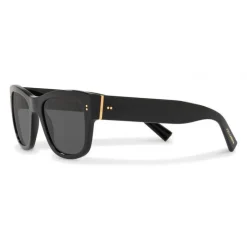 Dolce & Gabbana - Square Sunglasses in Acetate - Black - Dolce & Gabbana Eyewear - Avvenice