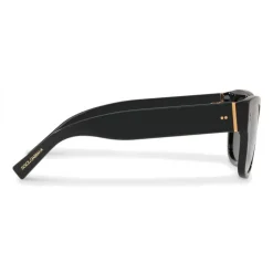 Dolce & Gabbana - Square Sunglasses in Acetate - Black - Dolce & Gabbana Eyewear - Avvenice