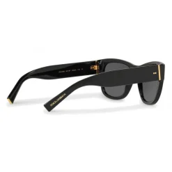 Dolce & Gabbana - Square Sunglasses in Acetate - Black - Dolce & Gabbana Eyewear - Avvenice