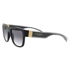Dolce & Gabbana - Step Injection Sunglasses - Black - Dolce & Gabbana Eyewear - Avvenice