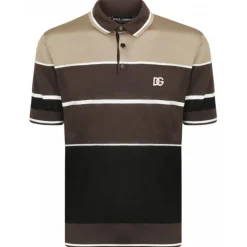 Dolce & Gabbana - Striped Polo Shirt - Dolce & Gabbana Exclusive Luxury Collection - Avvenice