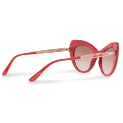 Dolce & Gabbana - Sunglasses Cat-Eye Sunglasses with Crystals - Fuchsia - Dolce & Gabbana Eyewear - Avvenice