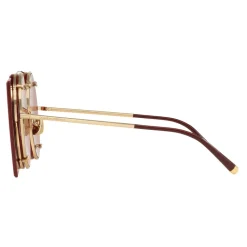 Dolce & Gabbana - Sunglasses in Gold Metal - Gold - Love - Sunglasses - Dolce & Gabbana Eyewear - Avvenice