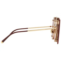 Dolce & Gabbana - Sunglasses in Gold Metal - Gold - Love - Sunglasses - Dolce & Gabbana Eyewear - Avvenice