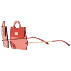 Dolce & Gabbana - Sunglasses in Metal Inspired by the "Sicily" Bag - Gold - Sunglasses - Dolce & Gabbana Eyewear - Avvenice