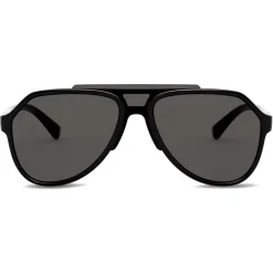 Dolce & Gabbana - Viale Piave 2.0 Sunglasses - Black - Dolce & Gabbana Eyewear - Avvenice