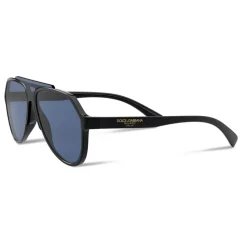Dolce & Gabbana - Viale Piave 2.0 Sunglasses - Black Blue - Dolce & Gabbana Eyewear - Avvenice