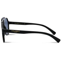 Dolce & Gabbana - Viale Piave 2.0 Sunglasses - Black Blue - Dolce & Gabbana Eyewear - Avvenice