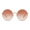 Dolce & Gabbana - Vintage Metal Sunglasses - Rose Gold - Dolce & Gabbana Eyewear - Avvenice