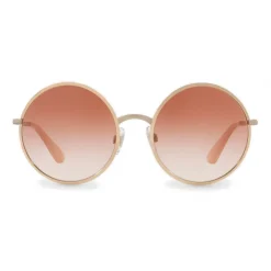 Dolce & Gabbana - Vintage Metal Sunglasses - Rose Gold - Dolce & Gabbana Eyewear - Avvenice