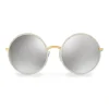 Dolce & Gabbana - Vintage Metal Sunglasses - Gold Silver - Dolce & Gabbana Eyewear - Avvenice
