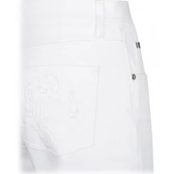 Dolce & Gabbana - White Lace Detail Trousers - Dolce & Gabbana Exclusive Luxury Collection - Avvenice