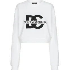 Dolce & Gabbana - White Sweatshirt - Dolce & Gabbana Exclusive Luxury Collection - Avvenice