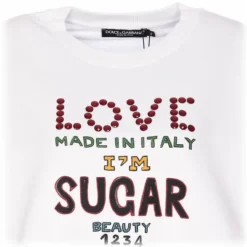 Dolce & Gabbana - White Sweatshirt - Dolce & Gabbana Exclusive Luxury Collection - Avvenice