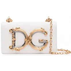 Dolce & Gabbana - White Hand Bag - Dolce & Gabbana Exclusive Luxury Collection - Avvenice