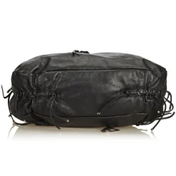 Dolce & Gabbana Vintage - Leather Tote Bag - Black - Leather Handbag - Luxury High Quality - Avvenice