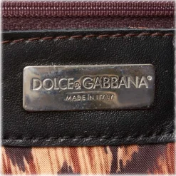 Dolce & Gabbana Vintage - Leather Tote Bag - Black - Leather Handbag - Luxury High Quality - Avvenice