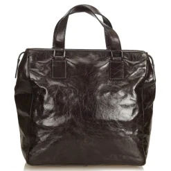 Dolce & Gabbana Vintage - Leather Handbag - Black - Leather Handbag - Luxury High Quality - Avvenice