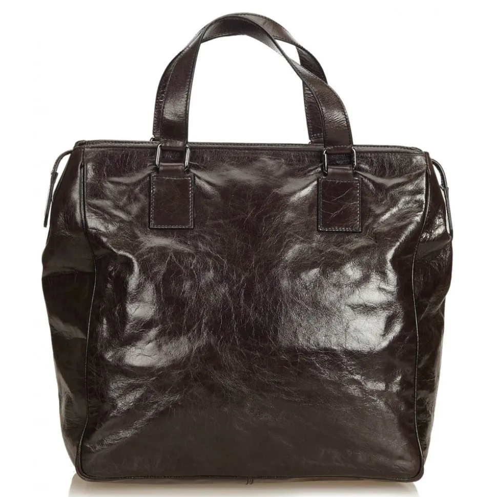 Dolce & Gabbana Vintage - Leather Handbag - Black - Leather Handbag - Luxury High Quality - Avvenice