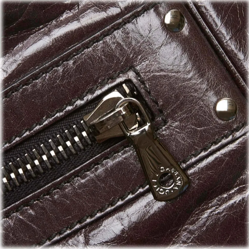 Dolce & Gabbana Vintage - Leather Handbag - Black - Leather Handbag - Luxury High Quality - Avvenice