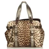 Dolce & Gabbana Vintage - Leopard Printed Ponyhair Tote Bag - Brown Beige - Leather Handbag - Luxury High Quality - Avvenice