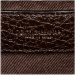 Dolce & Gabbana Vintage - Leopard Printed Pony Hair Hobo Bag - Brown - Leather Handbag - Luxury High Quality - Avvenice