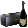 Dom Pérignon - Blanc Brut - Jéroboam - Bois Wood Box - Champagne - Pinot Noir - Chardonnay - Luxury Limited Edition - 3 l - Avvenice