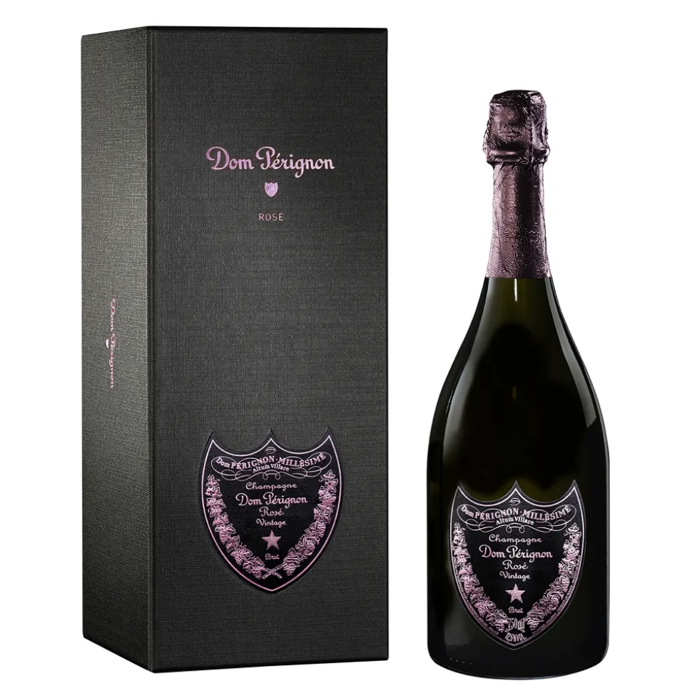 Dom Pérignon - Rosé - Coffret Box - Champagne - Pinot Noir - Chardonnay - Luxury Limited Edition - 750 ml - Avvenice