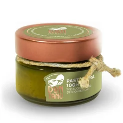 Don Tanu - Pure Paste of Green Pistachio from Bronte P.D.O. - Artisan Paste - Sicily - Italy - 100 g - Avvenice