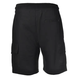 Dondup - Cotton Bermuda with Nylon Inserts - Black - Trousers - Luxury Exclusive Collection - Avvenice