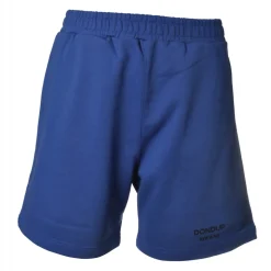 Dondup - Cotton Bermuda with Logo - Blue Royal - Trousers - Luxury Exclusive Collection - Avvenice