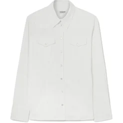 Dondup - Cotton Western Shirt - White - Shirt - Luxury Exclusive Collection - Avvenice
