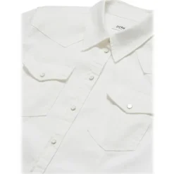 Dondup - Cotton Western Shirt - White - Shirt - Luxury Exclusive Collection - Avvenice