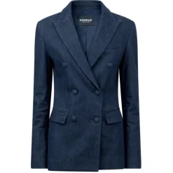 Dondup - Denim Double-Breasted Jacket - Blue - Jacket - Luxury Exclusive Collection - Avvenice