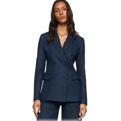 Dondup - Denim Double-Breasted Jacket - Blue - Jacket - Luxury Exclusive Collection - Avvenice