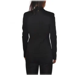 Dondup - Double-breasted Jacket with Various Buttons - Black - Jacket - Luxury Exclusive Collection - Avvenice