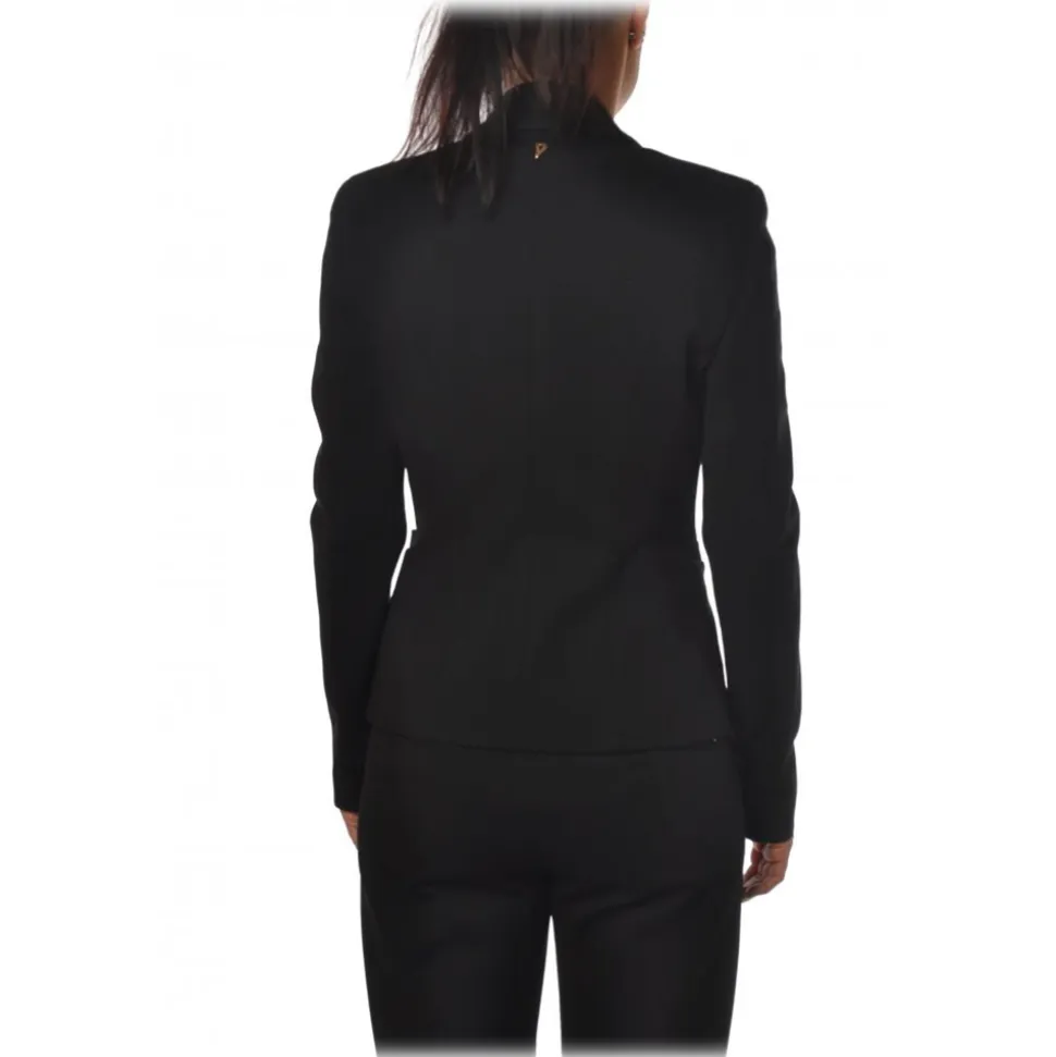 Dondup - Double-breasted Jacket with Various Buttons - Black - Jacket - Luxury Exclusive Collection - Avvenice