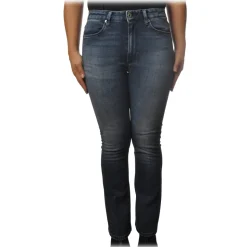 Dondup - Five Pocket Jeans Mandy Model - Dark Denim - Trousers - Luxury Exclusive Collection - Avvenice