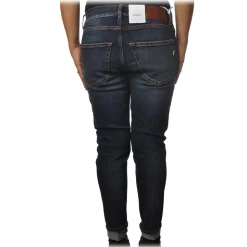 Dondup - Five Pocket Jeans Mila Model - Dark Denim - Trousers - Luxury Exclusive Collection - Avvenice