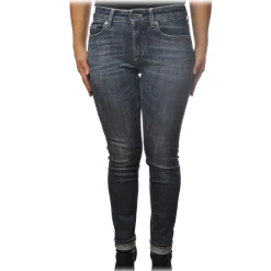 Dondup - Five Pocket Jeans Monroe - Dark Denim - Trousers - Luxury Exclusive Collection - Avvenice