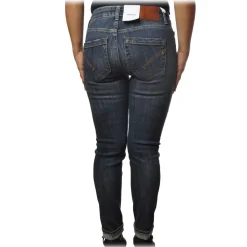 Dondup - Five Pocket Jeans Monroe - Dark Denim - Trousers - Luxury Exclusive Collection - Avvenice