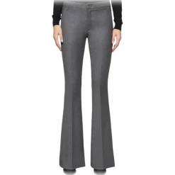 Dondup - Flannel Chino Bootcut Trousers - Grey - Trousers - Luxury Exclusive Collection - Avvenice