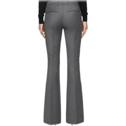 Dondup - Flannel Chino Bootcut Trousers - Grey - Trousers - Luxury Exclusive Collection - Avvenice
