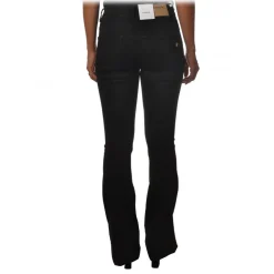 Dondup - High Waist Flared Jeans - Black - Trousers - Luxury Exclusive Collection - Avvenice